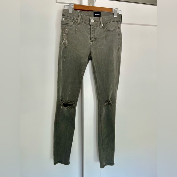 Hudson Nico Midrise Skinny Jeans, Sz 26 - Picture 2 of 7
